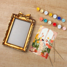 Load image into Gallery viewer, Mini Paint by number with frame - Spring Window