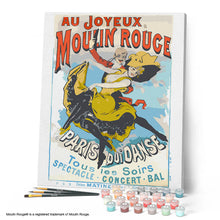 Load image into Gallery viewer, Poster Moulin Rouge - Paris Dancing