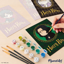 Load image into Gallery viewer, Mini Paint by numbers 15x20cm (6 pieces) - Harry Potter Portraits