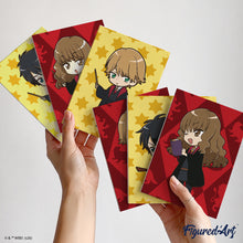 Load image into Gallery viewer, Mini Paint by numbers 15x20cm (6 pieces) - Harry Potter Golden Trio