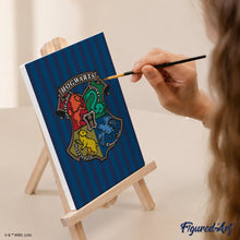 Load image into Gallery viewer, Mini Paint by numbers 15x20cm (6 pieces) - Harry Potter Cute Look