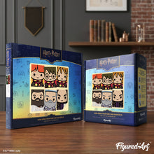 Load image into Gallery viewer, Mini Paint by numbers 15x20cm (6 pieces) - Harry Potter Chibi Faces