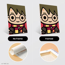 Load image into Gallery viewer, Mini Paint by numbers 15x20cm (6 pieces) - Harry Potter Chibi Faces