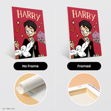 Load image into Gallery viewer, Mini Paint by numbers 15x20cm (6 pieces) - Harry Potter Wizarding Academia