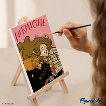 Load image into Gallery viewer, Mini Paint by numbers 15x20cm (6 pieces) - Harry Potter Wizarding Academia