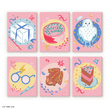 Load image into Gallery viewer, Mini Paint by numbers 15x20cm (6 pieces) - Happee Birthdae Harry Potter Figured'Art