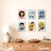 Load image into Gallery viewer, Mini Paint by Numbers Set 15x20cm (6 pieces) - DC Cuter Than Cute