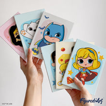 Load image into Gallery viewer, Mini Paint by Numbers Set 15x20cm (6 pieces) - DC Cuter Than Cute