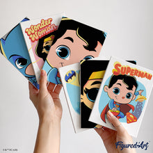Load image into Gallery viewer, Mini Paint by Numbers Set 15x20cm (6 pieces) - Justice League Cuter Than Cute