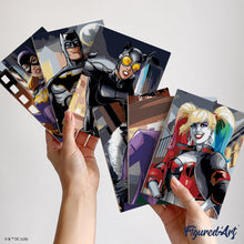 Load image into Gallery viewer, Mini Paint by Numbers Set 15x20cm (6 pieces) - Batman Heroes &amp; Villains