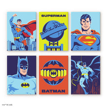Load image into Gallery viewer, Mini Paint by Numbers Set 15x20cm (6 pieces) - DC Legends Forever Figured'Art
