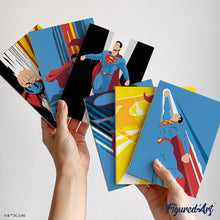 Load image into Gallery viewer, Mini Paint by Numbers Set 15x20cm (6 pieces) - Superman Supercharge