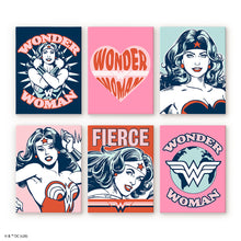 Load image into Gallery viewer, Mini Paint by Numbers Set 15x20cm (6 pieces) - Fierce Wonder Woman Figured'Art