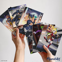 Load image into Gallery viewer, Mini Paint by Numbers Set 15x20cm (6 pieces) - Batman Gotham City