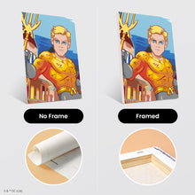 Load image into Gallery viewer, Mini Paint by Numbers Set 15x20cm (6 pieces) - Justice League Heroes