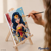 Load image into Gallery viewer, Mini Paint by Numbers Set 15x20cm (6 pieces) - Justice League Heroes