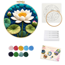 Load image into Gallery viewer, Needle Felting - Water Lily