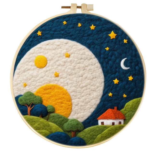 Needle Felting kit - Sunny Side Up Dream
