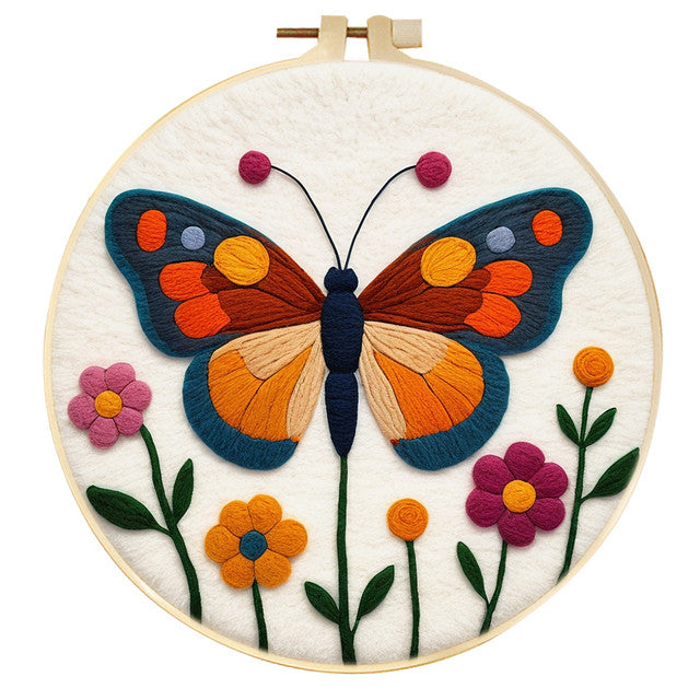 Needle Felting kit - Gorgeous Butterfly