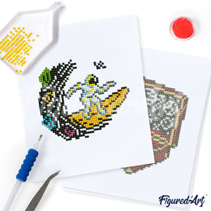 Gem Painting kit - Astronauts series
