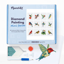 Load image into Gallery viewer, Gem Painting kit - Colourful Birds Paradise series