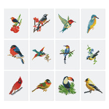Load image into Gallery viewer, Gem Painting kit - Colourful Birds Paradise series