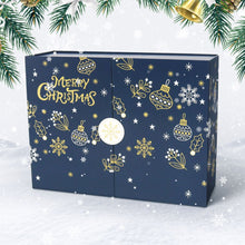 Load image into Gallery viewer, Paint by Numbers Advent Calendar 2025 - Merry Christmas (Blu-12 boxes)