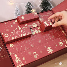 Load image into Gallery viewer, Paint by Numbers Advent Calendar 2025 - Merry Christmas (Red-12 boxes)