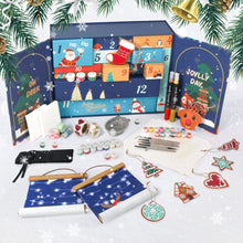 Load image into Gallery viewer, Paint by Numbers Advent Calendar 2025 - Holly Jolly (Blu-12 boxes) Figured&#39;Art