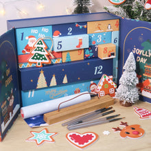 Load image into Gallery viewer, Paint by Numbers Advent Calendar 2025 - Holly Jolly (Blu-12 boxes)