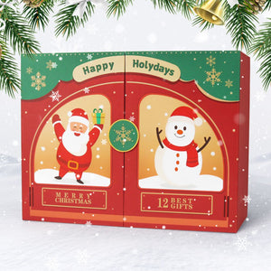 Paint by Numbers Advent Calendar 2025 - Holly Jolly (Red-12 boxes)