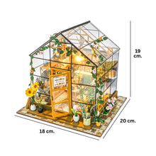Load image into Gallery viewer, Miniature House - Sunshine Flower House