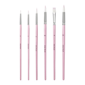 Essential 6-Piece Multisize Paint Brush Set