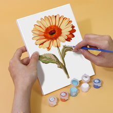 Load image into Gallery viewer, Mini Paint by numbers 15x20cm (6 pieces) - Spring Botanical Garden