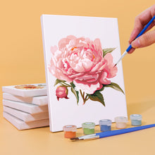 Load image into Gallery viewer, Mini Paint by numbers 15x20cm (6 pieces) - Spring Botanical Garden