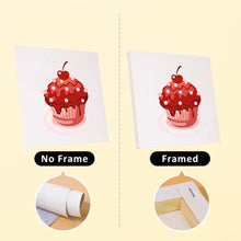 Load image into Gallery viewer, Mini Paint by numbers 15x15cm (6 pieces) - Sweet Desserts Series 2