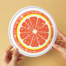 Load image into Gallery viewer, Mini Paint by Numbers Set - Discs Ø20cm (6 pieces) - A Taste of Summer