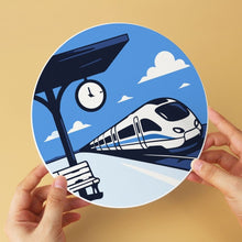 Load image into Gallery viewer, Mini Paint by Numbers Set - Discs Ø20cm (6 pieces) - Places to Wander