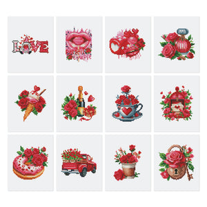 Gem Painting kit - Romantic Valentine's Day series