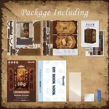 Load image into Gallery viewer, DIY Book Nook kit - Bookshop Memories