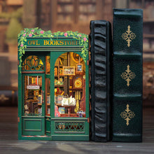 Load image into Gallery viewer, DIY Book Nook kit - Owl Bookstore