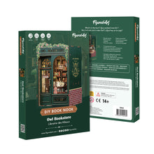 Load image into Gallery viewer, DIY Book Nook kit - Owl Bookstore