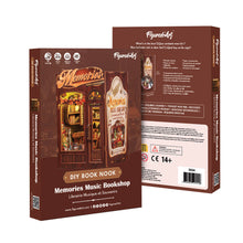 Load image into Gallery viewer, DIY Book Nook Kit - Memories Music Bookshop