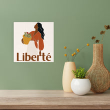 Load image into Gallery viewer, Mini Paint by numbers Beauty and Liberty 20x20cm already framed