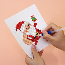 Load image into Gallery viewer, Mini Diamond Painting 15x20cm (6 pieces) - Festive Christmas
