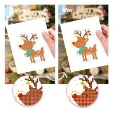 Load image into Gallery viewer, Mini Diamond Painting 15x20cm (6 pieces) - Festive Christmas