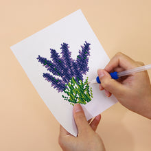 Load image into Gallery viewer, Mini Diamond Painting 15x20cm (6 pieces) - Flora and Potted