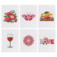 Load image into Gallery viewer, Mini Diamond Painting 15x20cm (6 pieces) - Delicate Designs