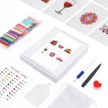 Load image into Gallery viewer, Mini Diamond Painting 15x20cm (6 pieces) - Delicate Designs