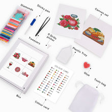 Load image into Gallery viewer, Mini Diamond Painting 15x20cm (6 pieces) - Delicate Designs